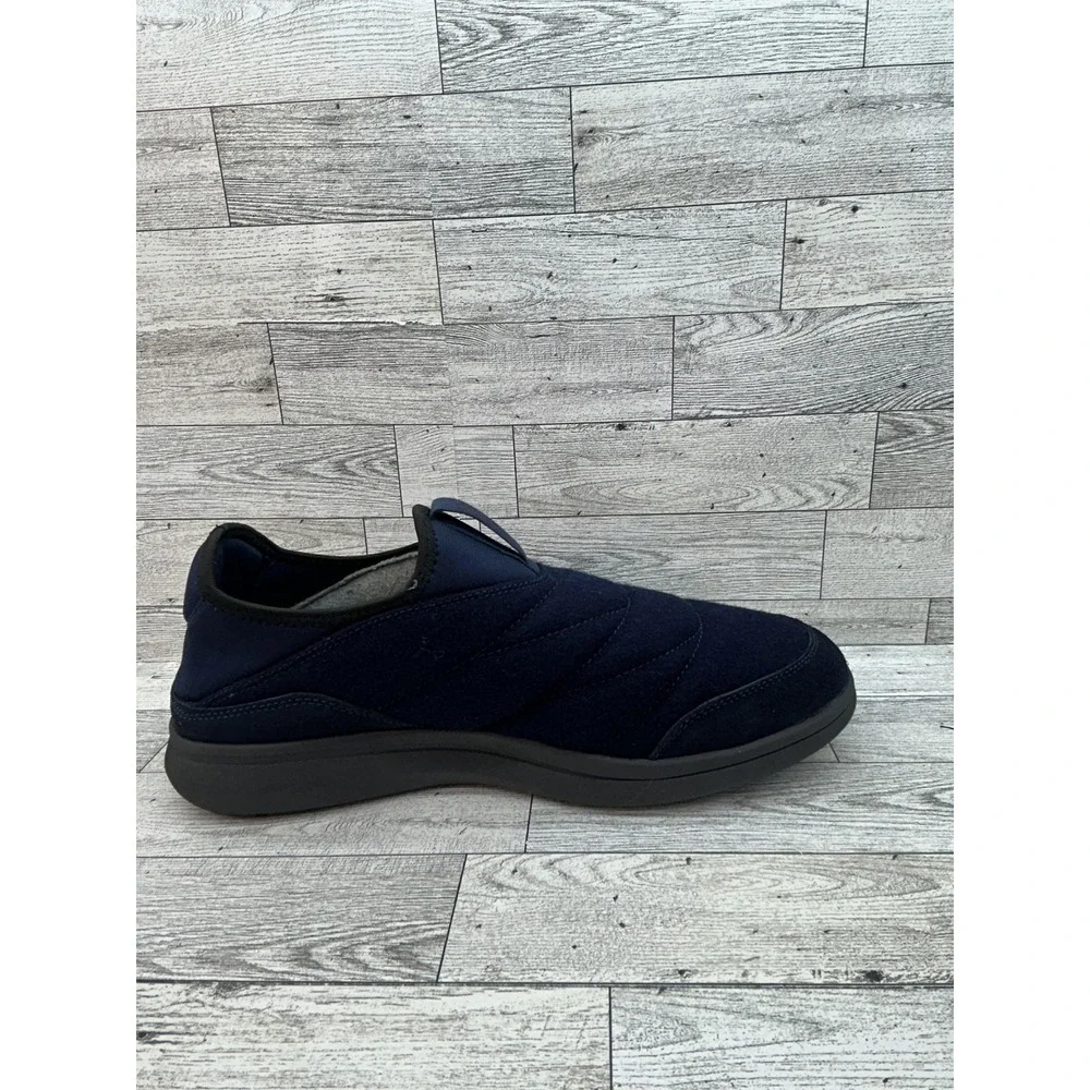 Florsheim Shoes Mens Size 12M Navy Blue Comfortech Wool Blend Slip On Sneakers‎